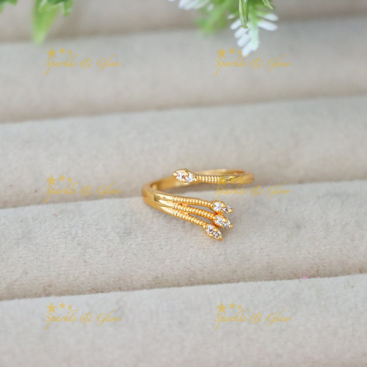 Stunning Microgold Ring for Weddings & Festive Celebrations