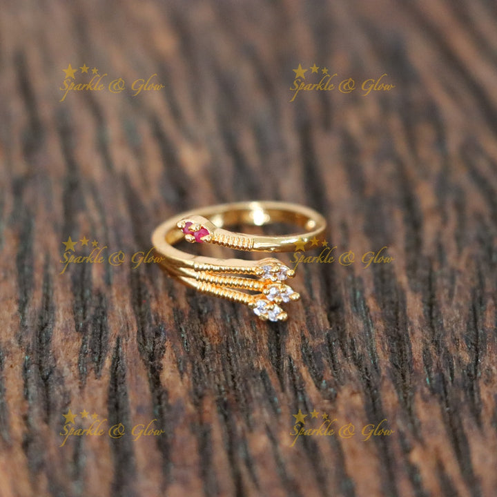 Stunning Microgold Ring for Weddings & Festive Celebrations