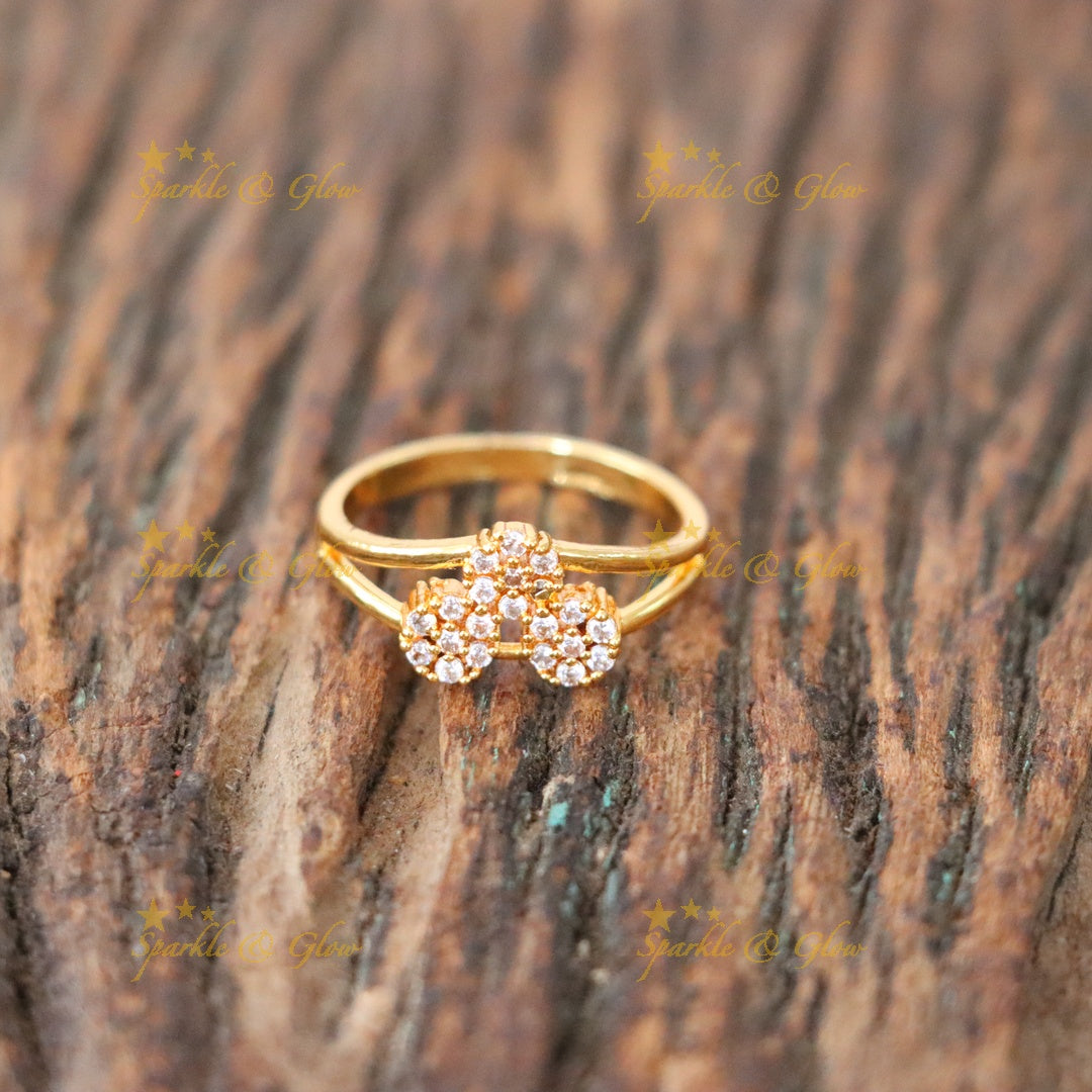 Exquisite Microgold Finger Ring for Weddings