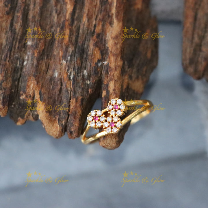 Exquisite Microgold Finger Ring for Weddings