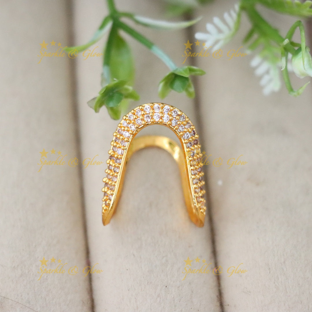 Exquisite Microgold Wedding Finger Ring