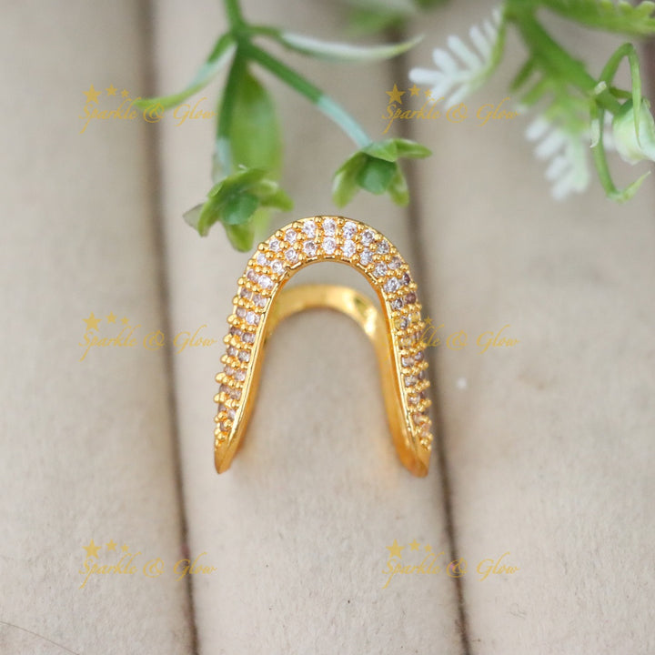 Exquisite Microgold Wedding Finger Ring