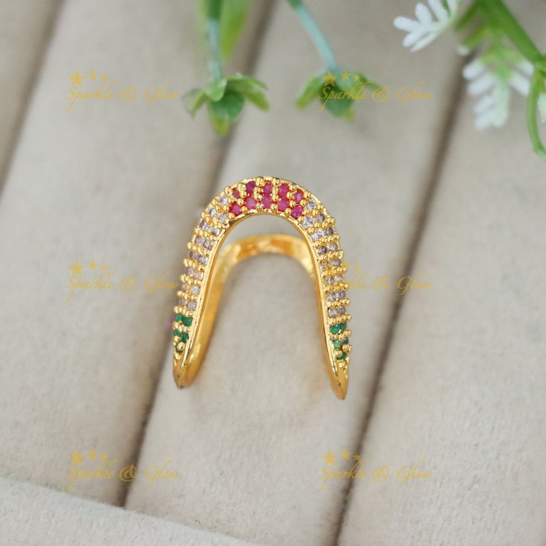 Exquisite Microgold Wedding Finger Ring
