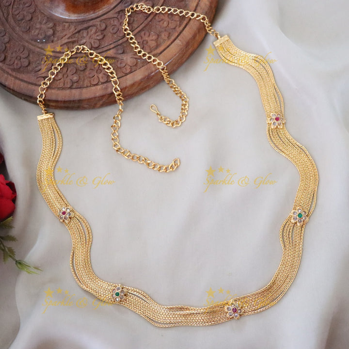 Stunning Gold Hip Chain for Weddings & Festivals