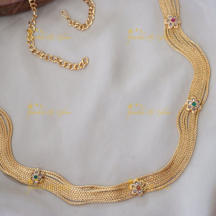Stunning Gold Hip Chain for Weddings & Festivals
