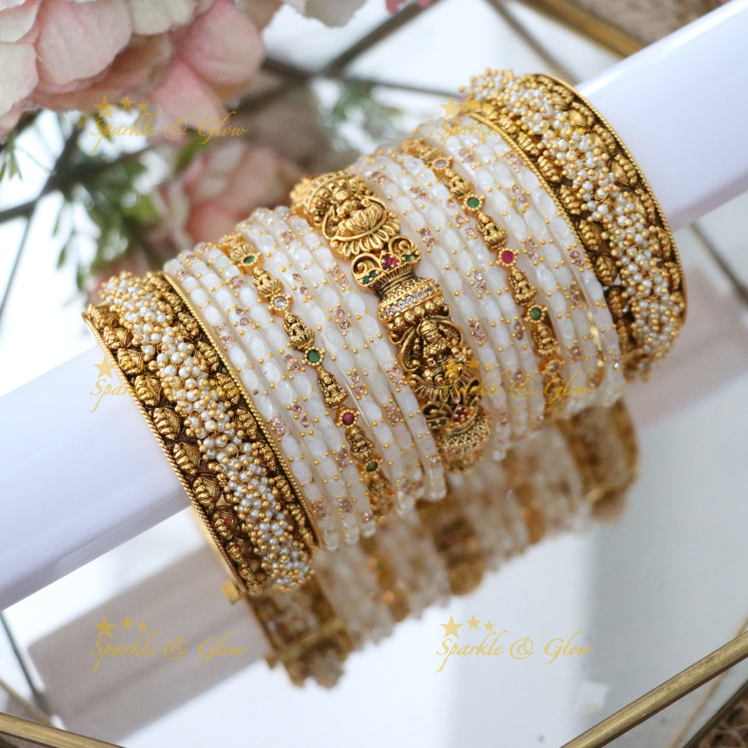 Exquisite Lakshmi Bangles for Bridal Elegance