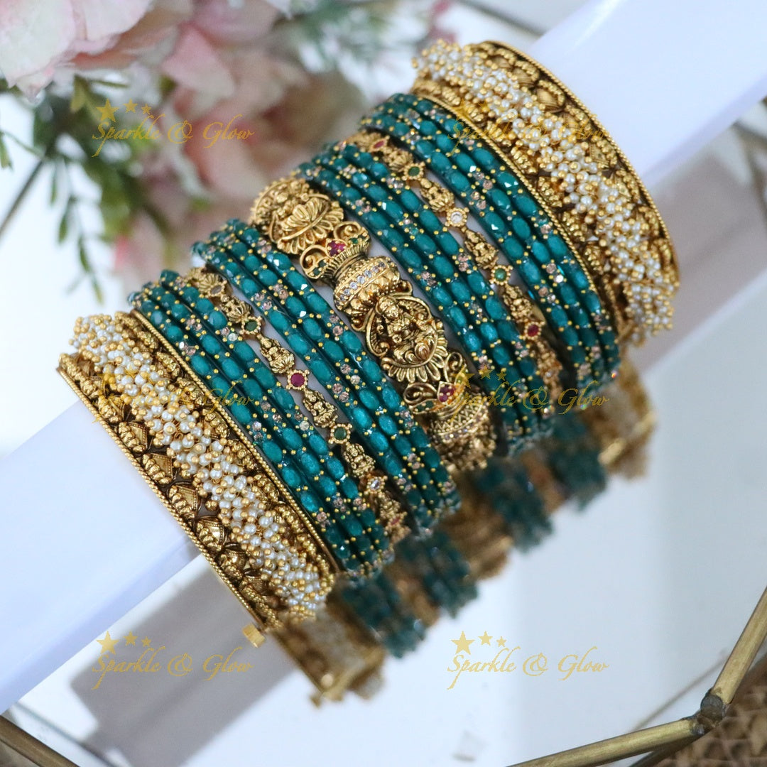 Exquisite Lakshmi Bangles for Bridal Elegance