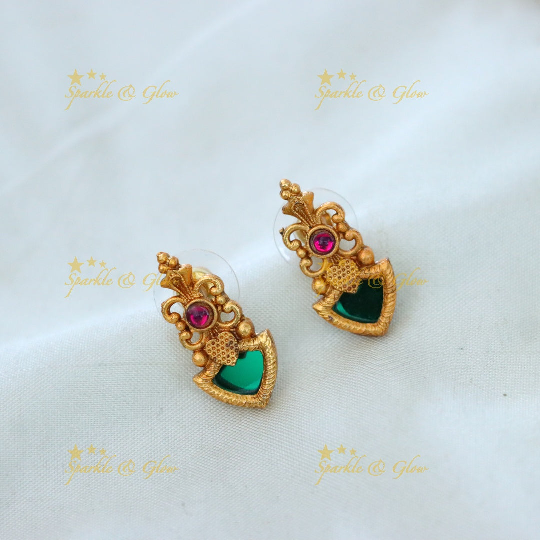 Stunning Kerala Gold Finish Long Necklace Set Online