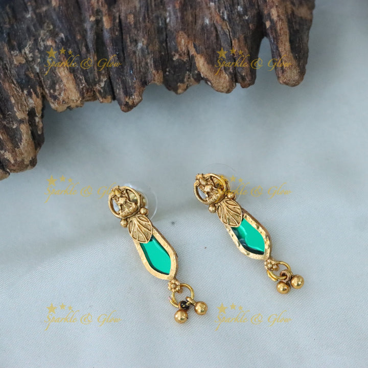 Exquisite Kerala Gold-Plated Short Necklace