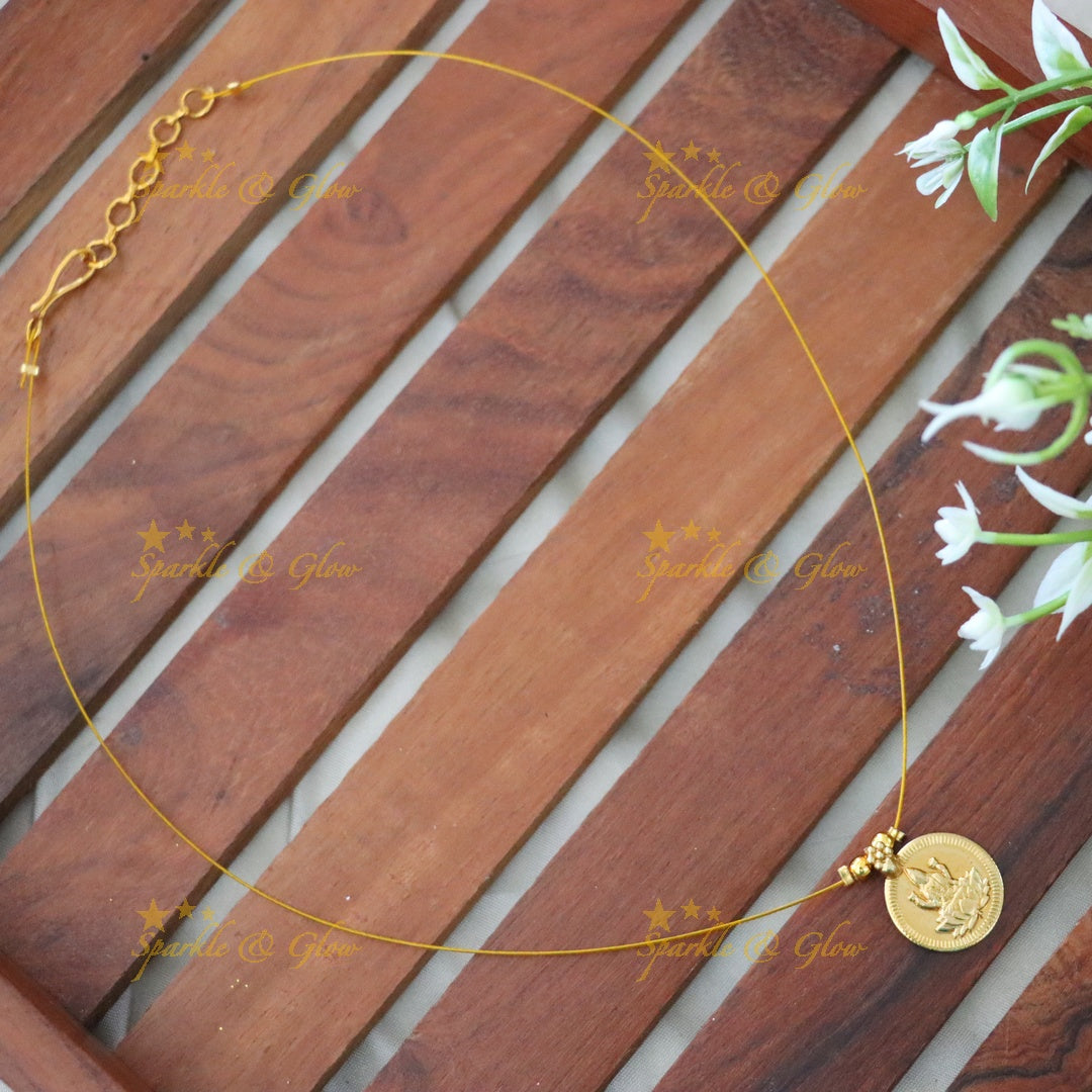 Exquisite Gold Coin Necklace for Weddings & Festive Wear