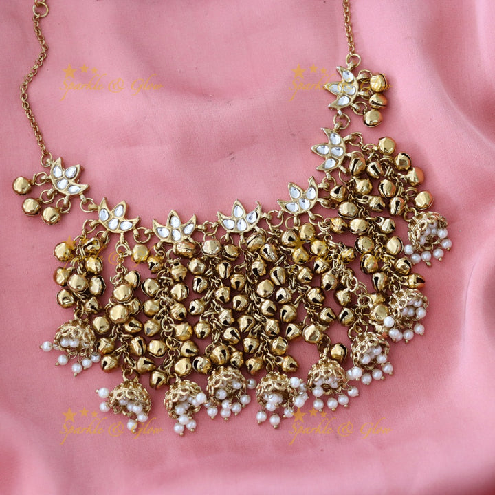 Gold-Plated Bridal Hair Bun Accessory for Weddings