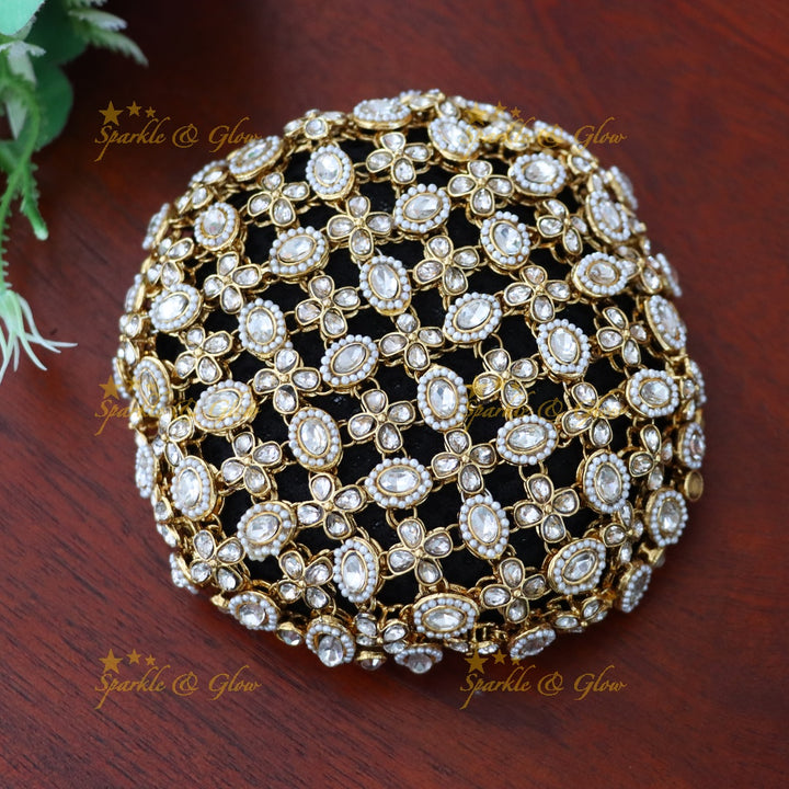 Gold Hair Accessory for Weddings & Festivals