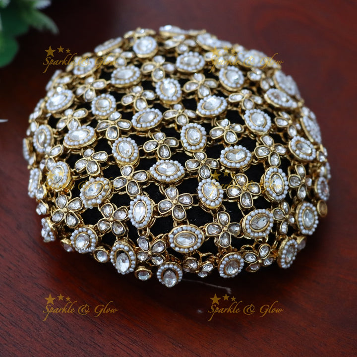 Gold Hair Accessory for Weddings & Festivals