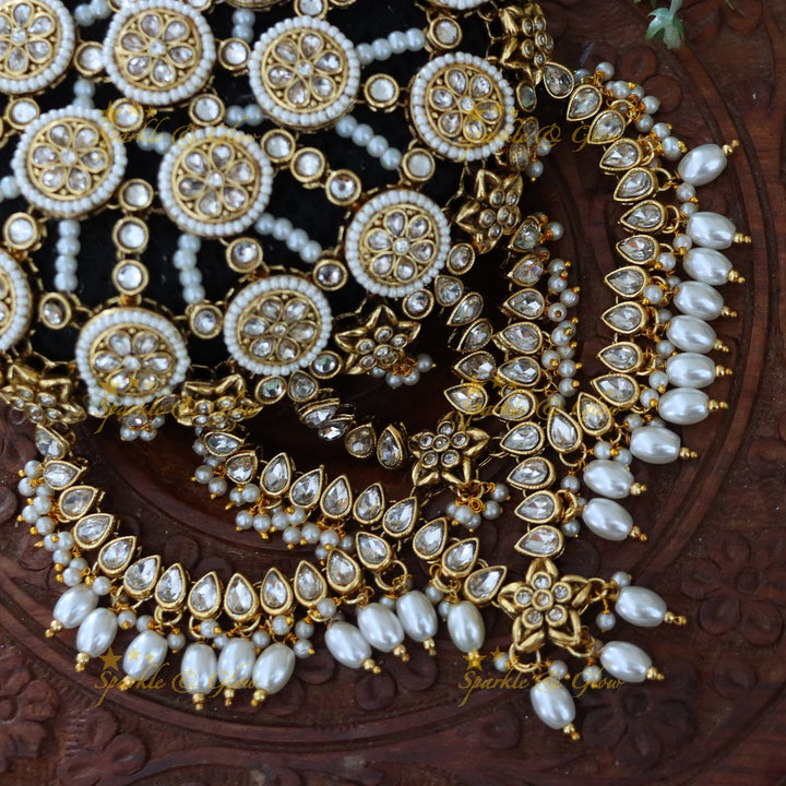 Stunning Gold Pearl Hair Bun Accessory for Wedding Elegance