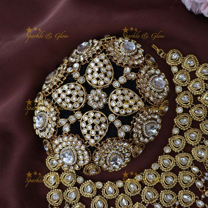 Exquisite Gold Festive Hair Accessory Bundle