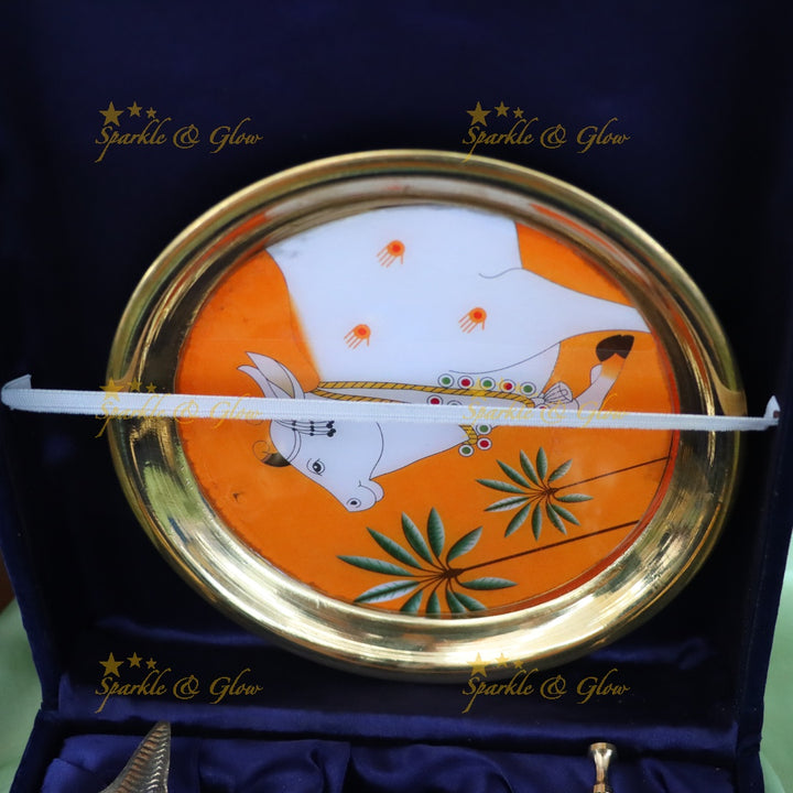 Celebrate with an Elegant Indian Puja Thali Set