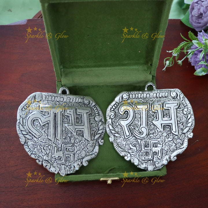 Exquisite Shubh Labh Imitation Jewellery Gift Set