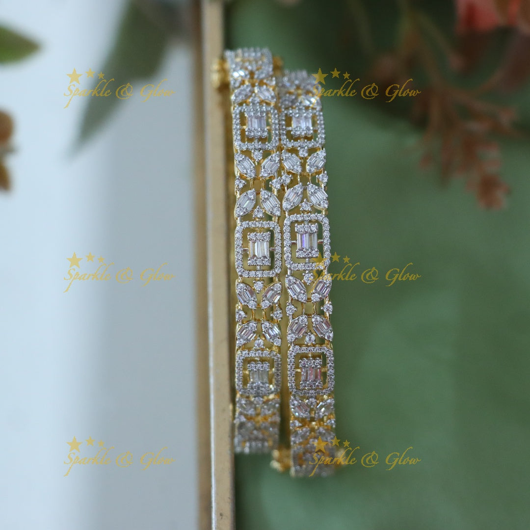 Exquisite American Diamond Bangles: Perfect for Festivities