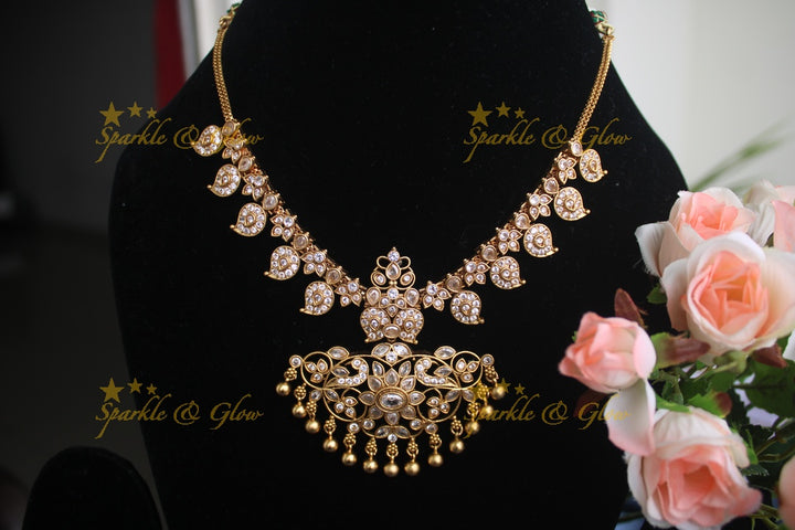 Statement Mango CZ stone neckpiece