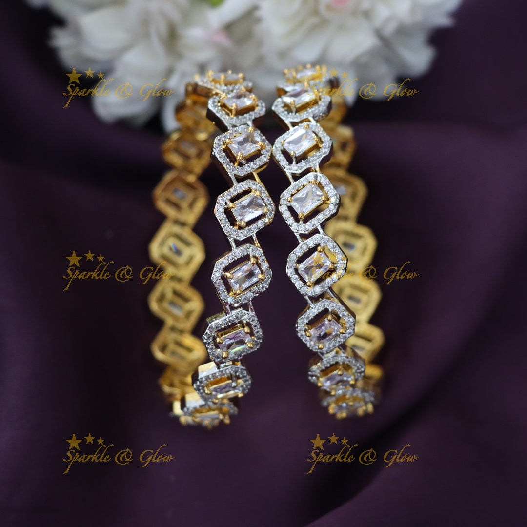 American Diamond Designer Bangle Collection