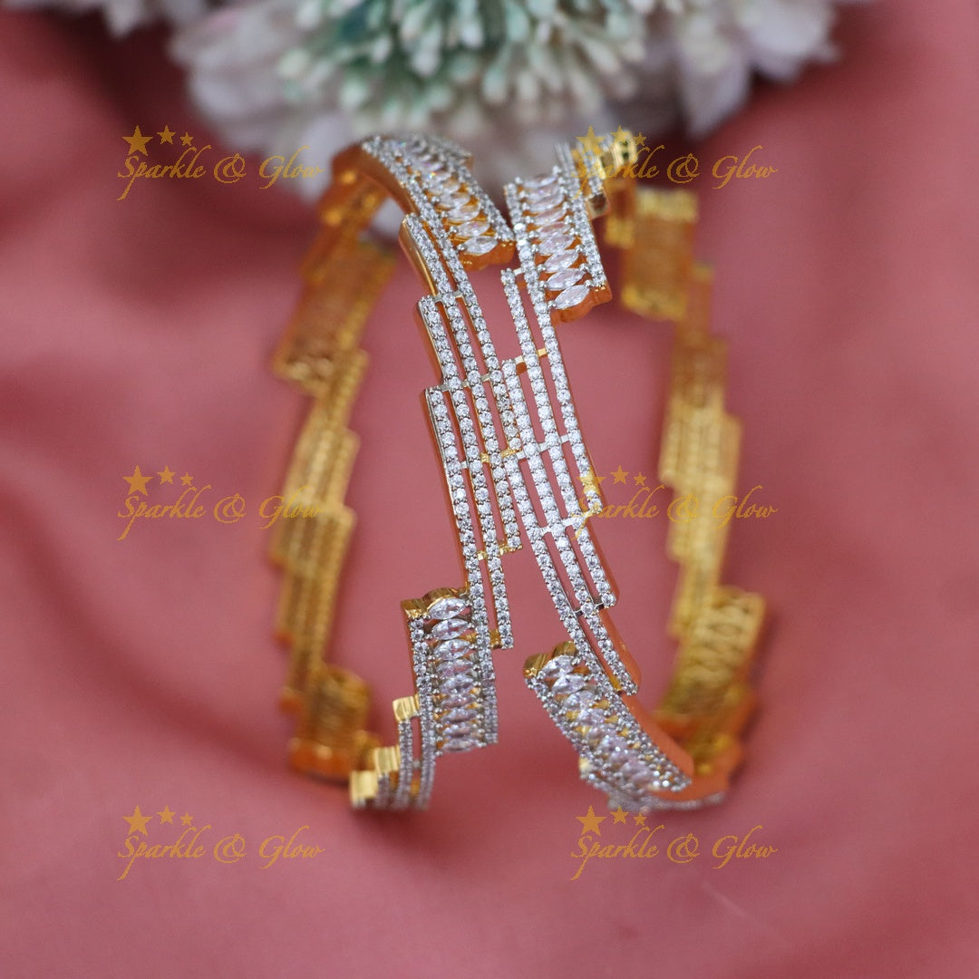 American Diamond Bridal Bangle - Unmatched Elegance
