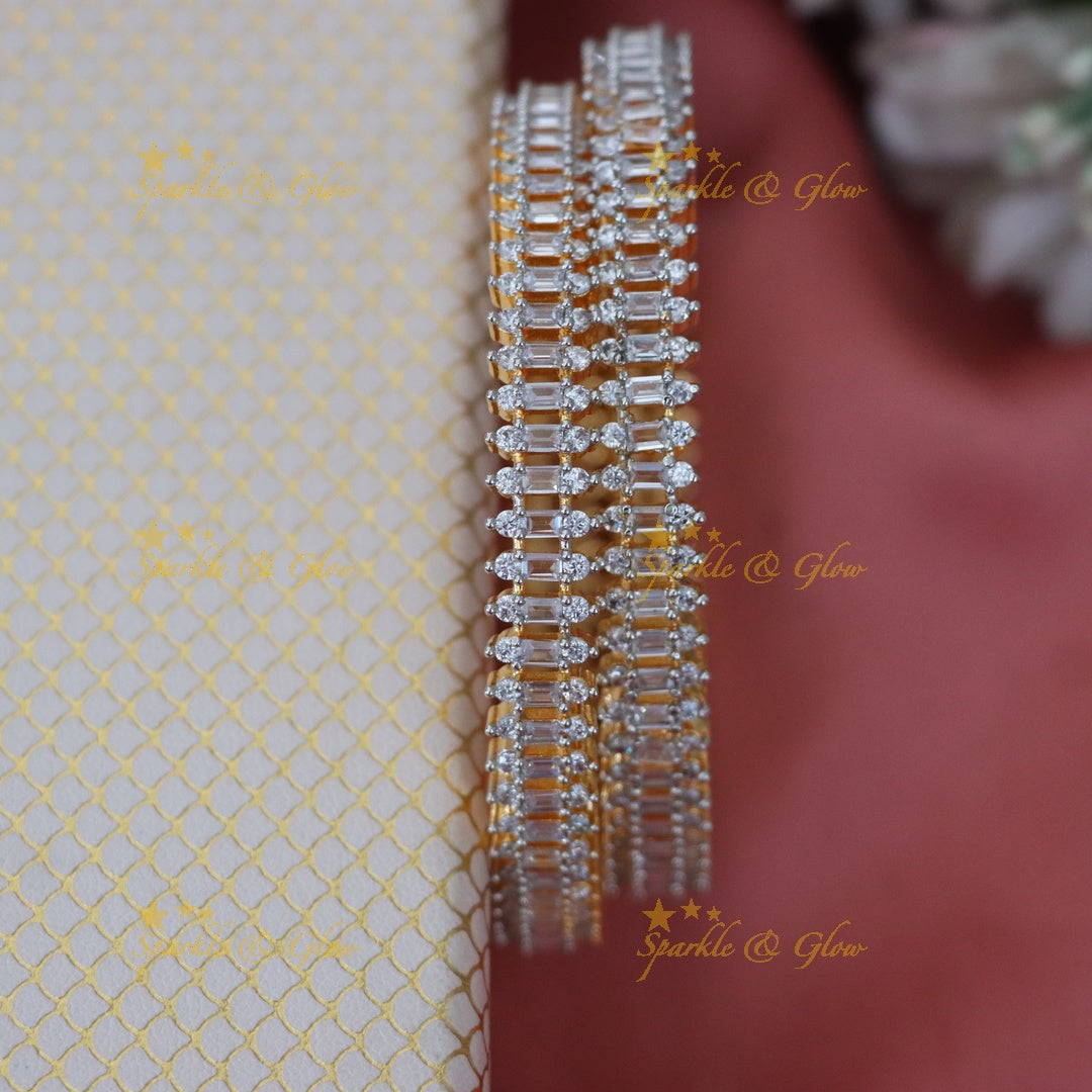 Sparkle with American Diamond Bangle - Wedding Collection