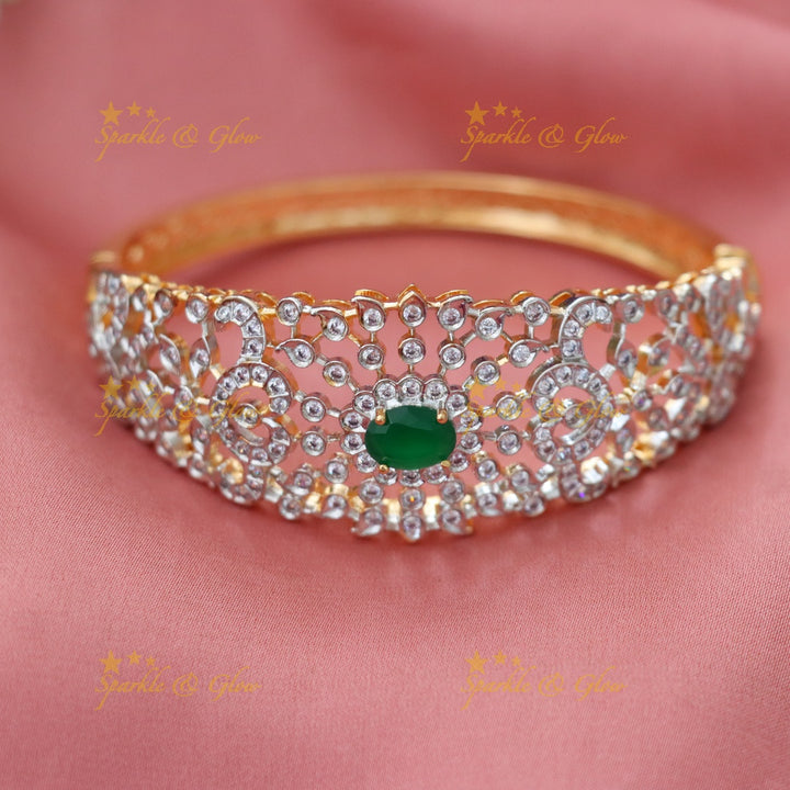 Exquisite American Diamond Wedding Bracelet