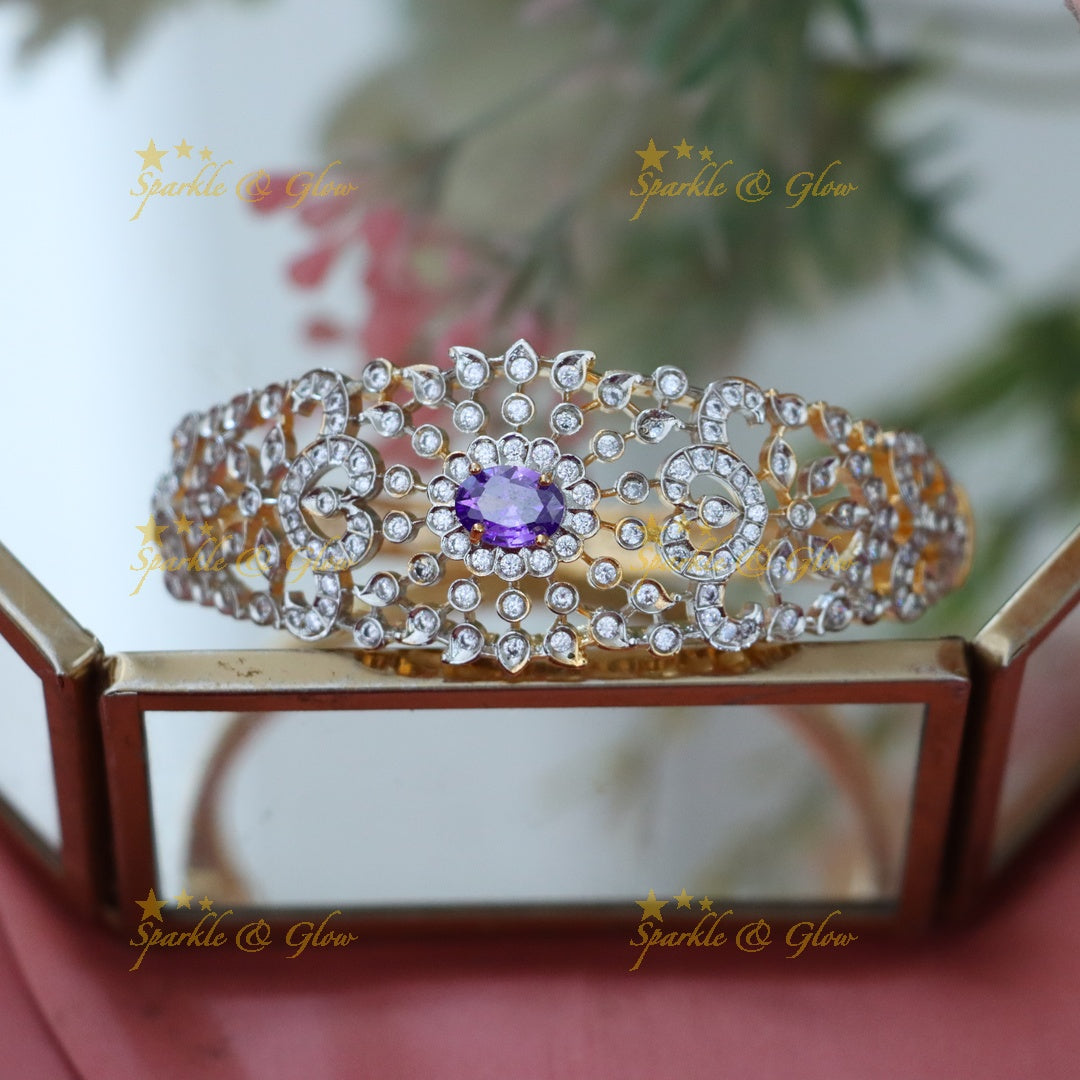 Exquisite American Diamond Wedding Bracelet