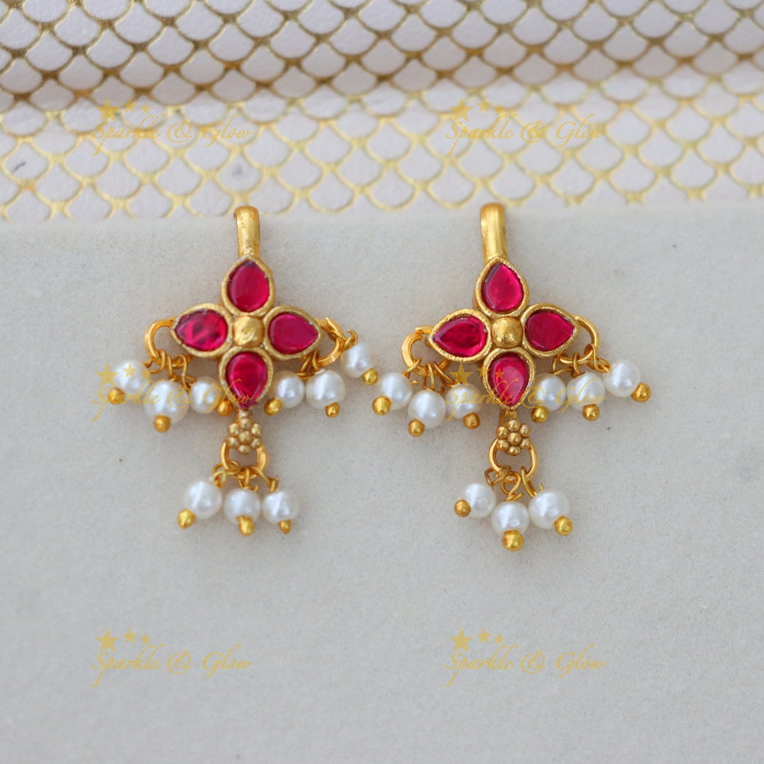 Exquisite Jadau Bugadi Earrings for Festive Celebrations