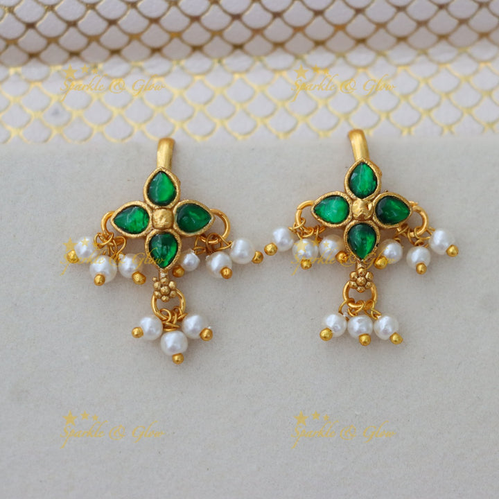 Exquisite Jadau Bugadi Earrings for Festive Celebrations