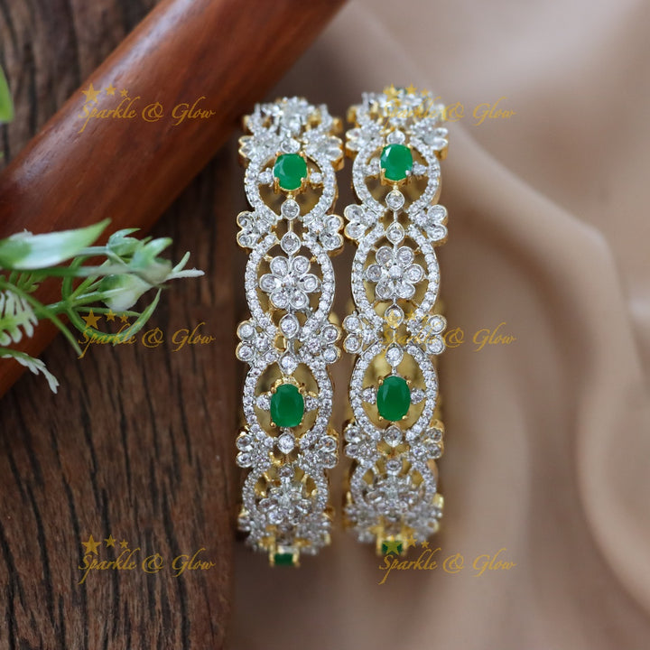 Elegance Redefined: American Diamond Bangles for Celebration