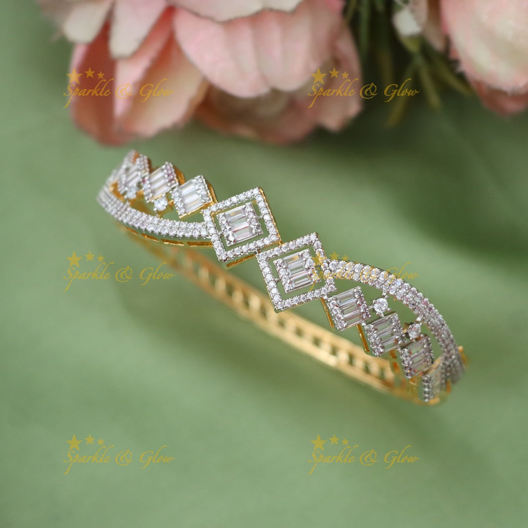 Dazzling American Diamond Bangle for Special Occasions