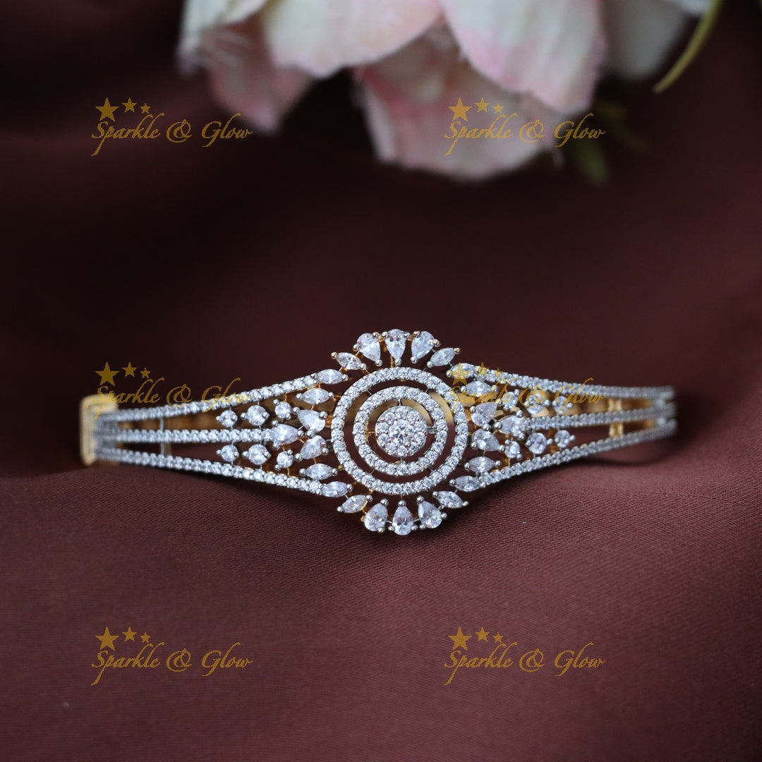 Sparkling American Diamond Festive Bangle