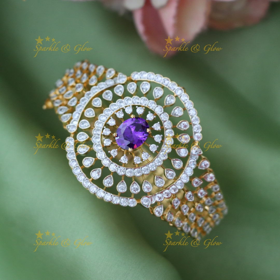 American Diamond Bangle - Bridal and Festive Wear