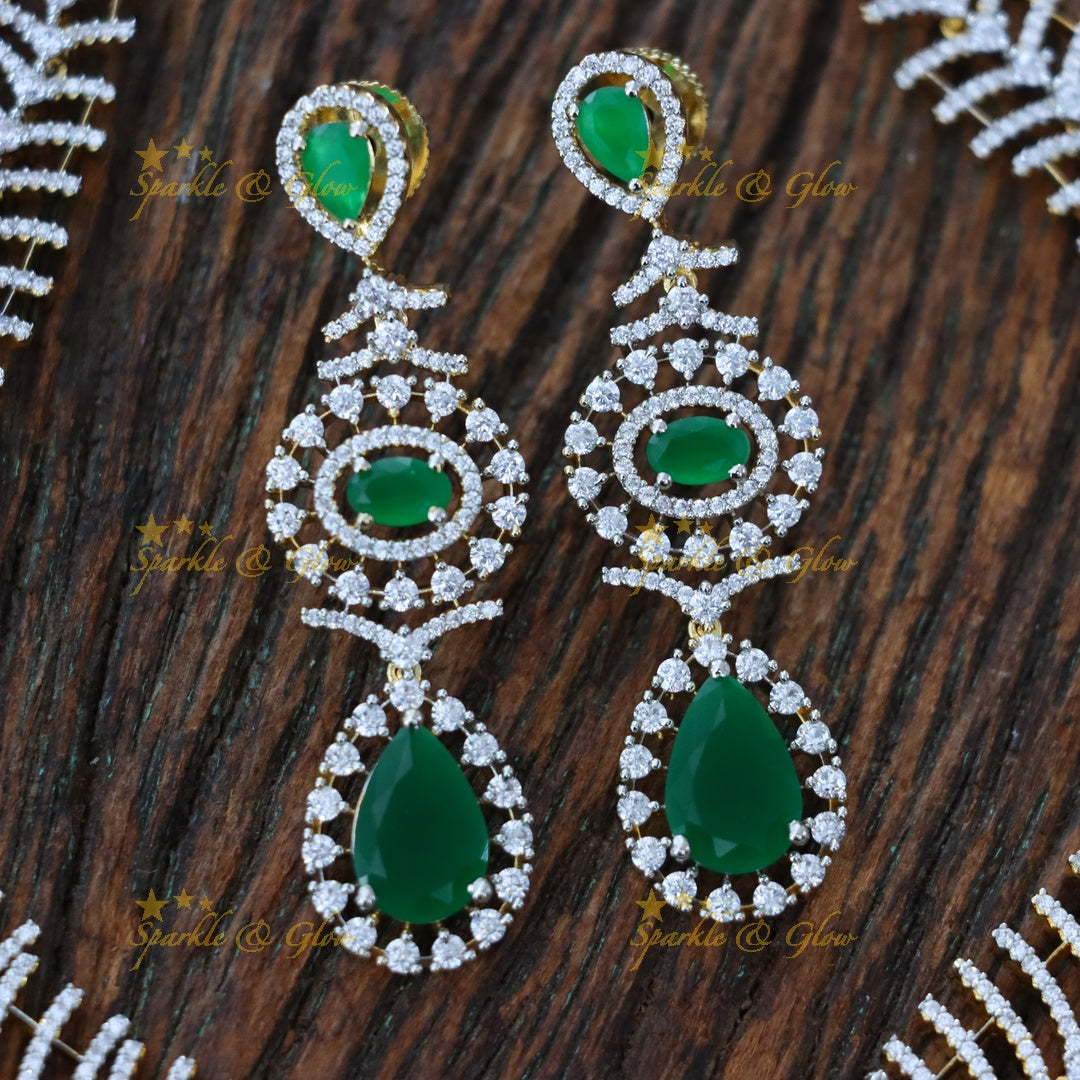 Exquisite American Diamond Necklace for Weddings
