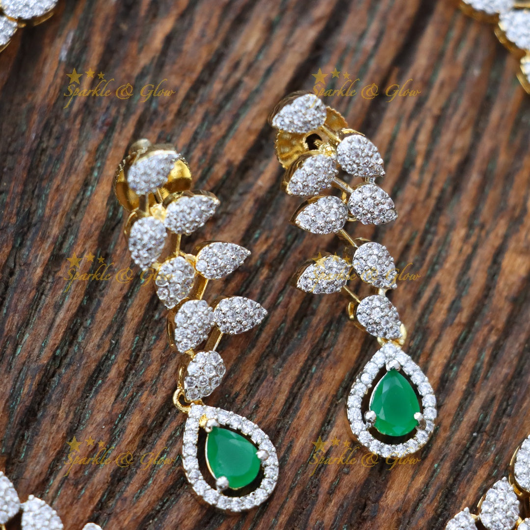 Exquisite American Diamond Necklace for Weddings