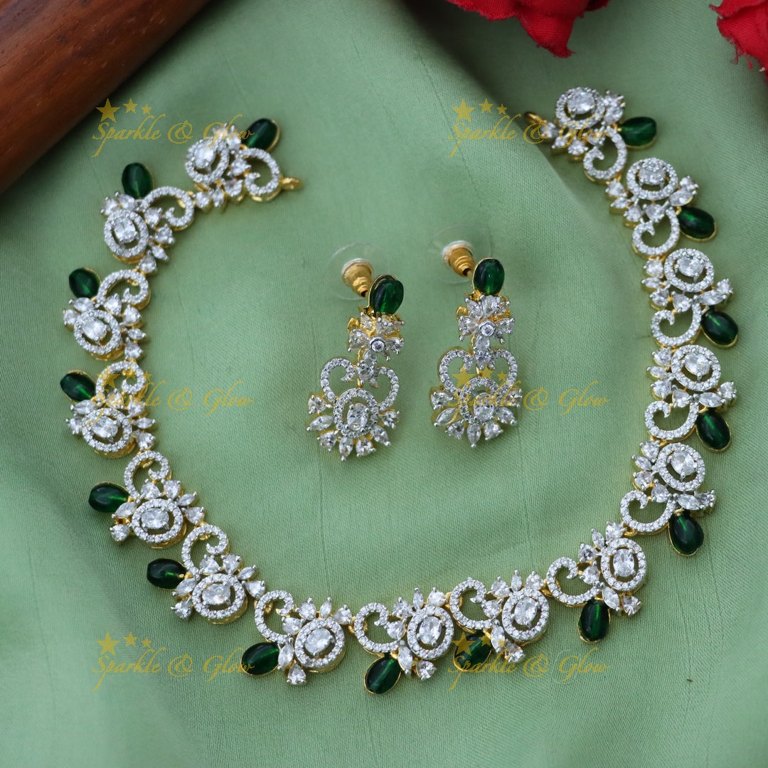 Sparkle in Style with Our American Diamond Necklace