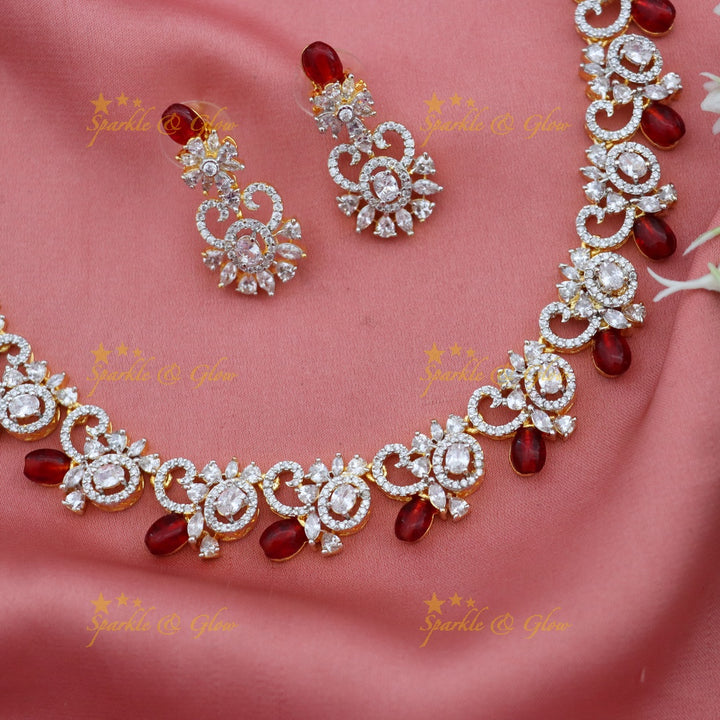 Sparkle in Style with Our American Diamond Necklace