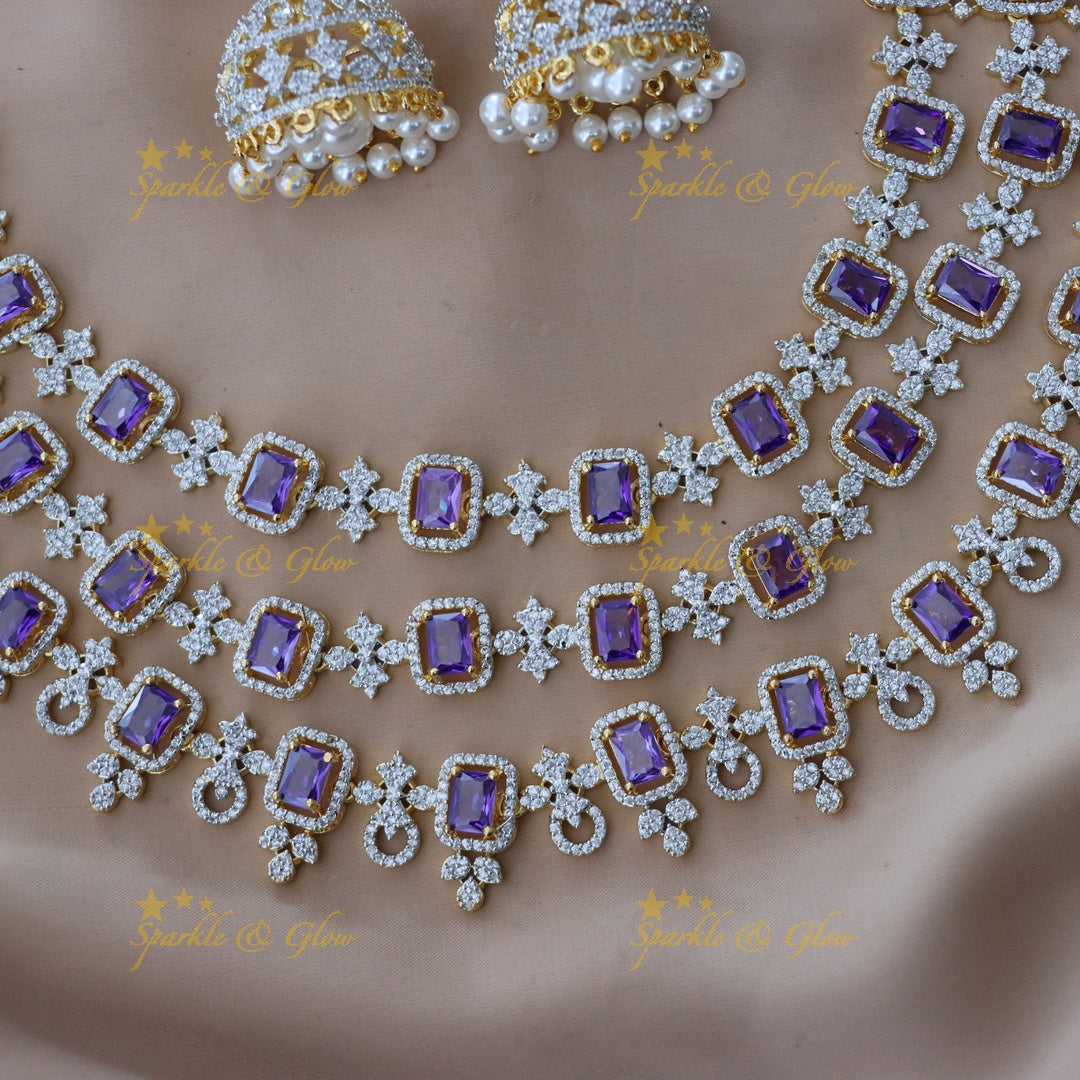 Exquisite Stone Layered Necklace for Festive Occasions