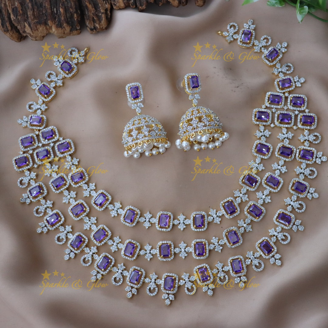 Exquisite Stone Layered Necklace for Festive Occasions