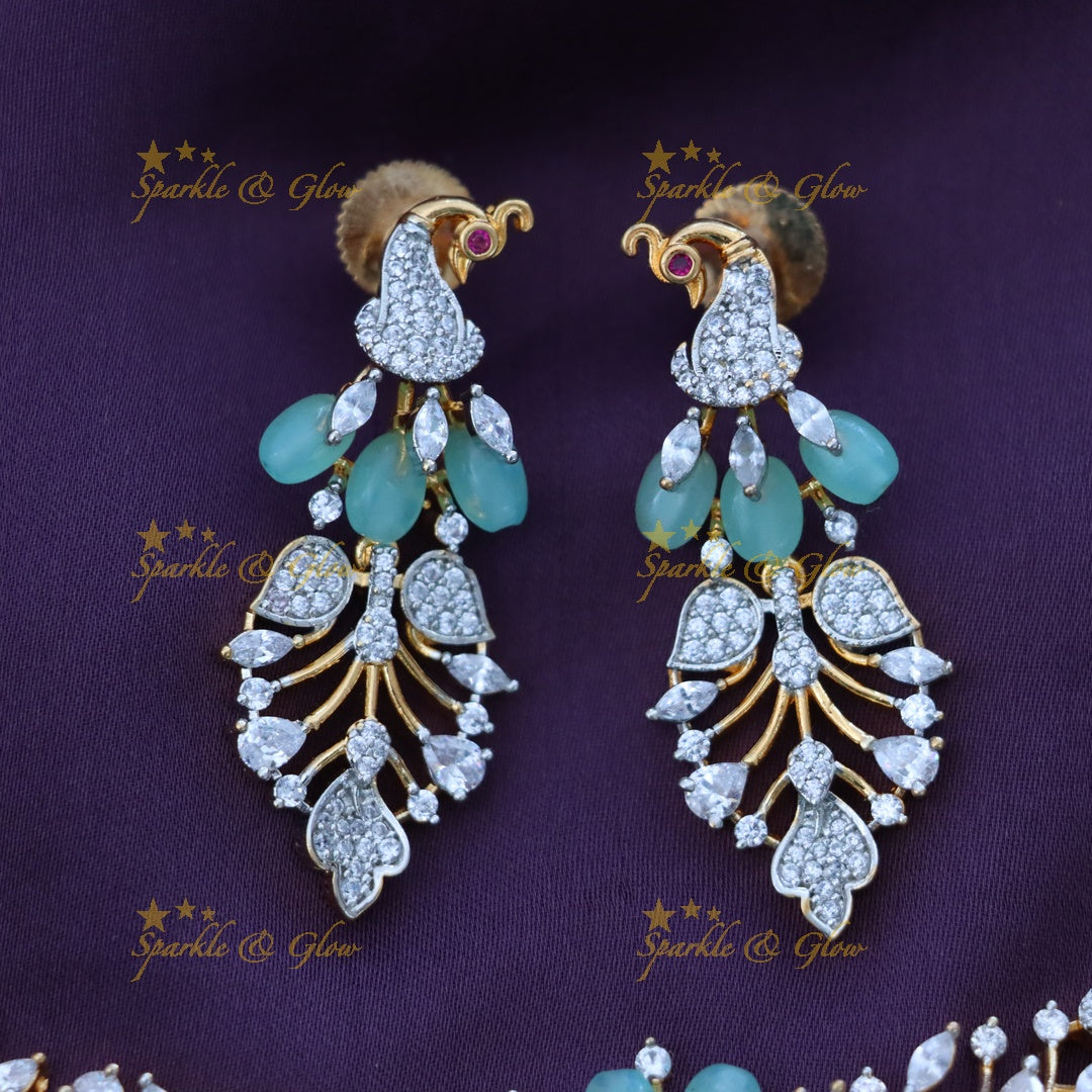 Exquisite American Diamond Short Necklace Collection