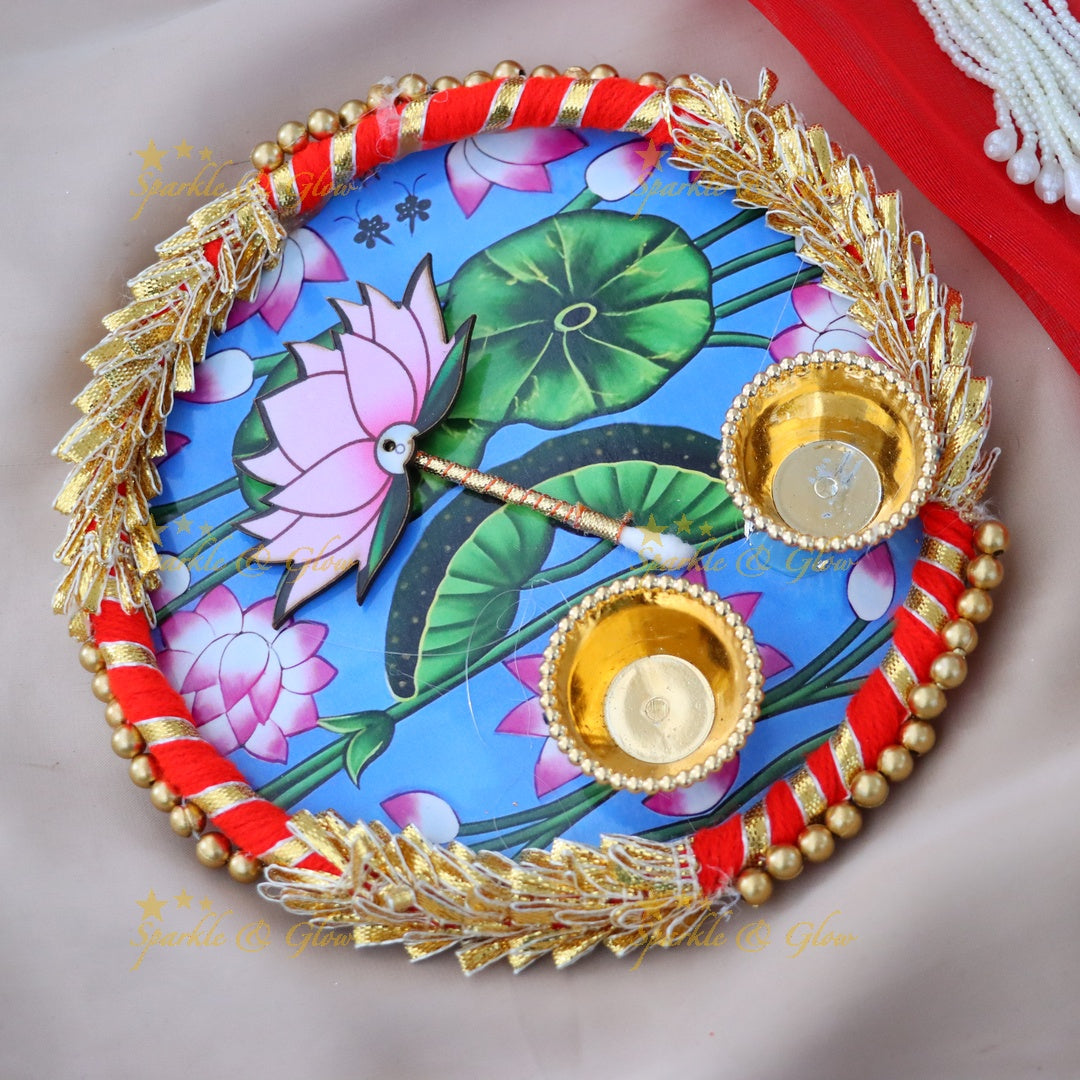 Exquisite Lotus Motif Earrings for Festive Glamour