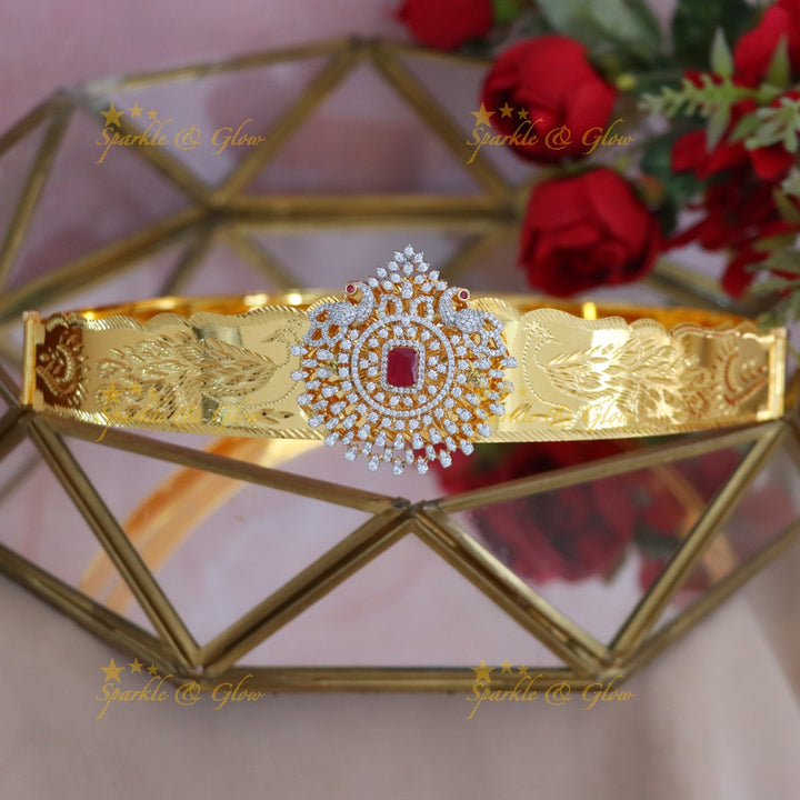 Elegant Kids Hip Belt with Sparkling American Diamonds