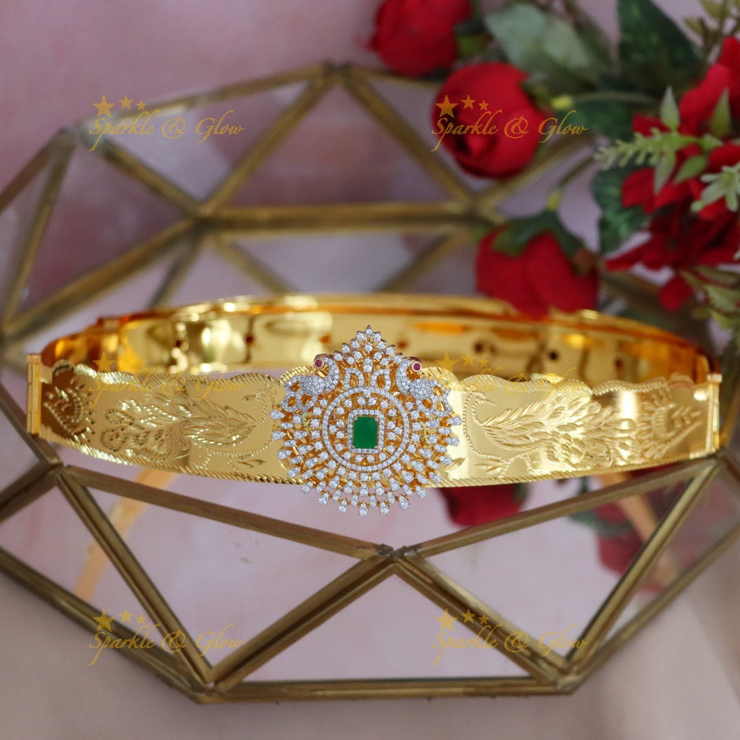 Elegant Kids Hip Belt with Sparkling American Diamonds