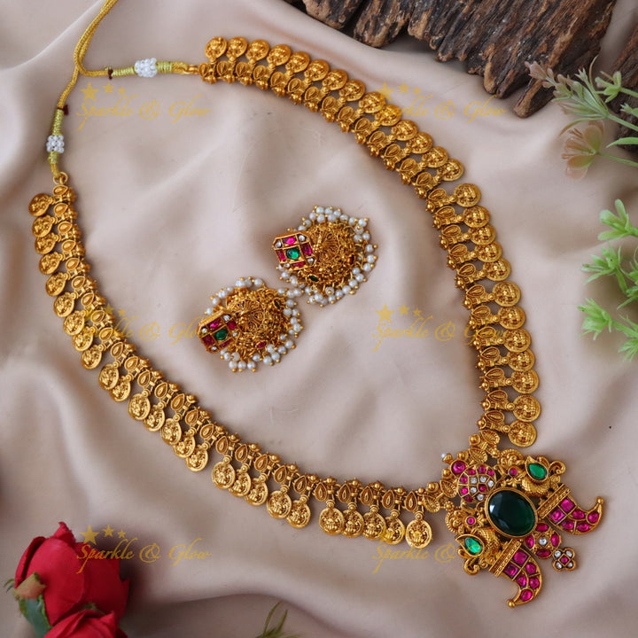 Elegant Gold Plated Necklace Set for Weddings