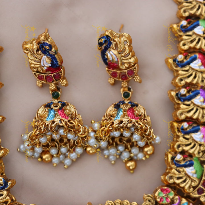 Exquisite Gold Bridal Necklace Set – Celebrate in Style