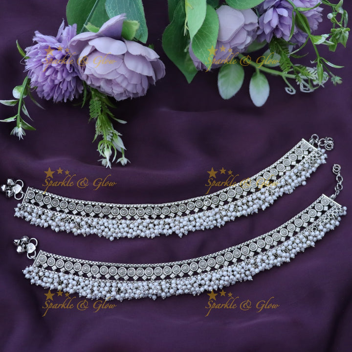 Enchanting Silver Bridal Anklets for Unforgettable Moments
