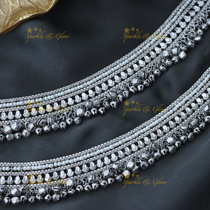 Exquisite Silver Anklets for Weddings and Festivals