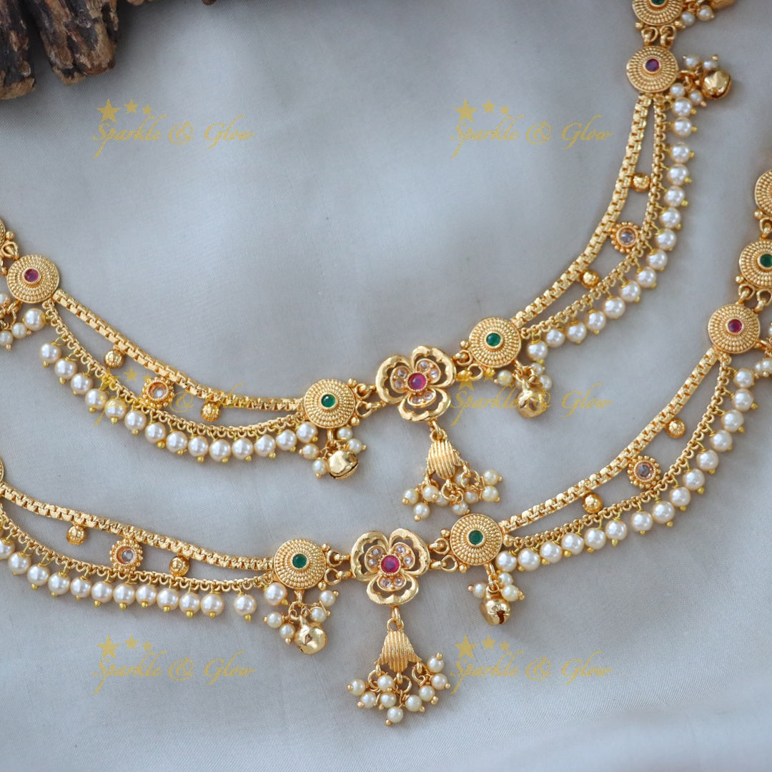 Exquisite Gold-Plated Festival Anklet Collection