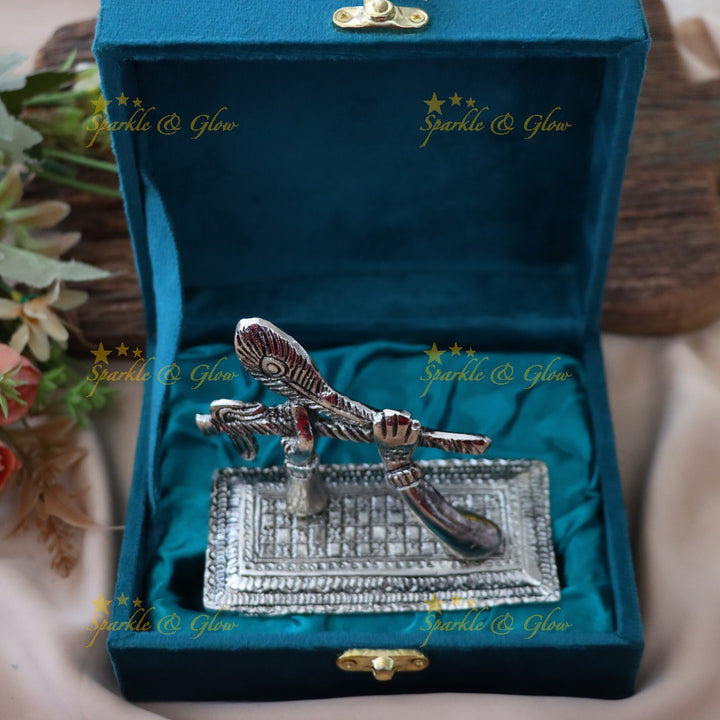 Elegant Silver Wedding & Festival Gift Box